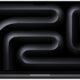 Apple 14-inch MacBook Pro: Apple M4 Pro chip with 14-core CPU and 20-core GPU, 24GB, 1TB SSD – widok frontowy w kolorze Space Black
