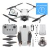 Dron DJI Mini 3 (RC-N1) + Care Refresh 1 Rok – widok frontowy w kolorze szarym