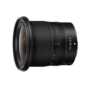 NIKON NIKKOR Z 14-30mm f/4 S – widok frontowy w kolorze czarnym