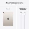 Apple iPad Air 11 cali z czipem M3: stworzony dla Apple Intelligence, 128 GB, przednia kamera 12 MP/tylny aparat 12 MP, Wi‑Fi 6E, bateria na cały dzień – niebieski
