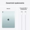 Apple iPad Air 13 cali z czipem M3: stworzony dla Apple Intelligence, 128 GB, przednia kamera 12 MP/tylny aparat 12 MP, Wi‑Fi 6E, bateria na cały dzień – niebieski