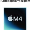 Apple MacBook Pro Laptop z czipem M4 z 10 rdzeniowym CPU i 10 rdzeniowym GPU: wyświetlacz Liquid Retina XDR 14,2 cala, 16GB zunifikowanej pamięci RAM,512GB pamięci masowej SSD; gwiezdna czerń