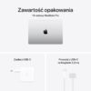 Apple MacBook Pro Laptop z czipem M4 z 10 rdzeniowym CPU i 10 rdzeniowym GPU: wyświetlacz Liquid Retina XDR 14,2 cala, 16GB zunifikowanej pamięci RAM,512GB pamięci masowej SSD; gwiezdna czerń