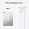 Apple iPad Pro 11 cali (M4): Wyświetlacz Ultra Retina XDR, 256 GB, przedni aparat ultraszerokokątny 12 MP/tylny aparat 12 MP, skaner LiDAR, Wi‑Fi 6E, Face ID, Szkło standardowe – gwiezdna czerń