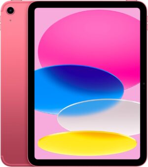 Apple iPad z czipem A16 – widok frontowy w kolorze niebieskim