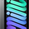 Apple iPad mini (A17 Pro): Wyświetlacz Liquid Retina 8,3 cala, 128 GB, Wi‑Fi 6E, przedni aparat 12 MP/tylny aparat 12 MP, Touch ID, bateria na cały dzień – księżycowa poświata
