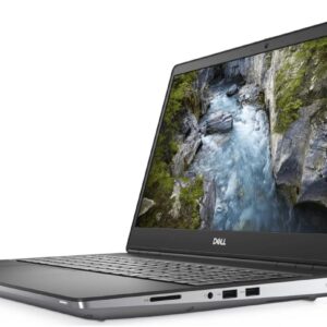Dell Precision 7550 – widok frontowy w kolorze Titan Gray
