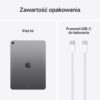 Apple iPad Air 11 cali z czipem M3: stworzony dla Apple Intelligence, 128 GB, przednia kamera 12 MP/tylny aparat 12 MP, Wi‑Fi 6E, bateria na cały dzień – gwiezdna szarość