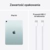 Apple iPad Air 11 cali z czipem M3: stworzony dla Apple Intelligence, 128 GB, przednia kamera 12 MP/tylny aparat 12 MP, Wi‑Fi 6E, bateria na cały dzień – niebieski