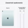 Apple iPad Air 13 cali z czipem M3: stworzony dla Apple Intelligence, 128 GB, przednia kamera 12 MP/tylny aparat 12 MP, Wi‑Fi 6E, bateria na cały dzień – niebieski