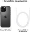 Apple iPhone 16 Pro Max (256 GB) - Tytan czarny