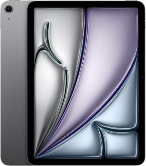 Apple iPad Air 11 cali z czipem M3 – widok frontowy w kolorze niebieskim