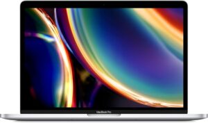 pple 2020 MacBook Pro (13‑calowy, procesor Intel i5, 16 GB RAM, 1 TB SSD) – widok frontowy w kolorze gwiezdna szarość