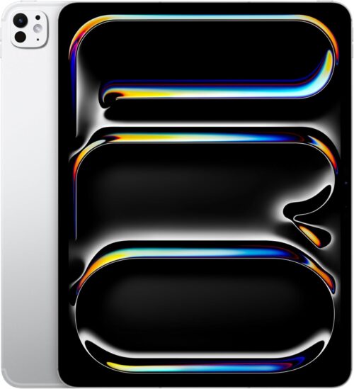 Apple iPad Pro 13 – widok frontowy w kolorze srebrnym