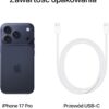 Apple iPhone 17 Pro 256 GB: Wyświetlacz 6,3 cala z technologią ProMotion do 120 Hz, czip A19 Pro, przełomowa wydajność baterii, system pro aparatów Fusion; Kosmiczny pomarańcz