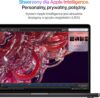 Apple MacBook Pro Laptop z czipem M4 Pro z 12-rdzeniowym CPU i 16-rdzeniowym GPU: wyświetlacz Liquid Retina XDR 14,2 cala, 24GB zunifikowanej pamięci RAM, 512GB pamięci masowej SSD; srebrny