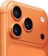 Apple iPhone 17 Pro 256 GB: Wyświetlacz 6,3 cala z technologią ProMotion do 120 Hz, czip A19 Pro, przełomowa wydajność baterii, system pro aparatów Fusion; Kosmiczny pomarańcz