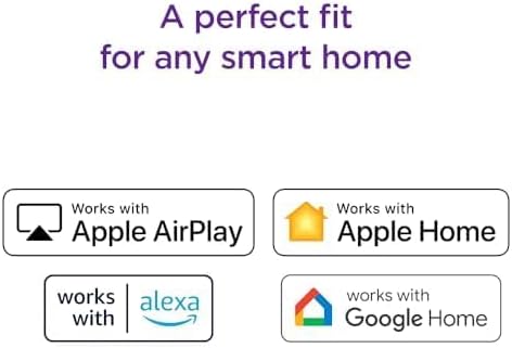 Westinghouse 43 Inch Smart TV 4K – UHD Roku TV with Freeview, Netflix, Apple TV+, BBC iPlayer, HDR, Dolby Audio, Voice Control, HDMI, USB – Smart TV for Living Room or Home Theatre [Energy Class F]