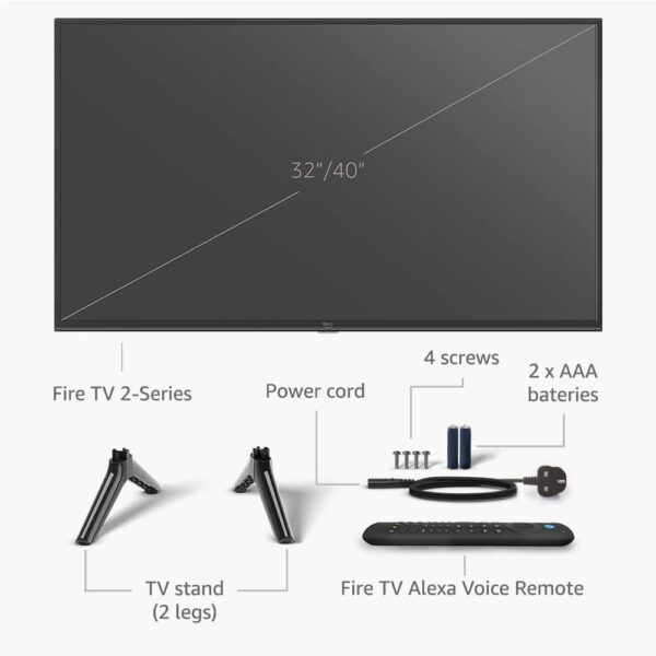 Amazon Fire TV 32-inch 2-Series | 720p HD smart TV