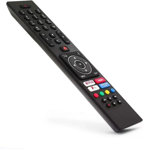 Universal Bush TV Remote Control Replacement - For Bush/Luxor/Hitachi/Polaroid/Digihome/Celcus/Finlux TVs - Works Straight Away, No Setup Required - With Netflix/YouTube/Amazon/Freeview Buttons