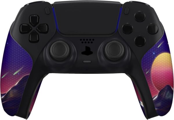 eXtremeRate PlayVital Anti-Skid Sweat-Absorbent Controller Grip for ps5 Controller,Professional Textured Soft Rubber Pads Handle Grips for ps5 Controller