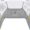 eXtremeRate PlayVital Anti-Skid Sweat-Absorbent Controller Grip for ps5 Controller,Professional Textured Soft Rubber Pads Handle Grips for ps5 Controller