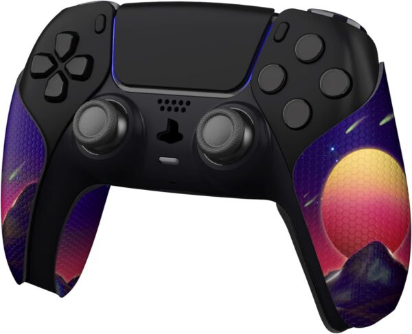 eXtremeRate PlayVital Anti-Skid Sweat-Absorbent Controller Grip for ps5 Controller,Professional Textured Soft Rubber Pads Handle Grips for ps5 Controller