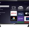 61SMqHza4vL._AC_SL1500_ RCA Roku TV 24" Smart TV, 24 Inch HD TV with Apple Netflix Freeview, DVB-T2/T Dolby Audio 3 x HDMI 1 x USB Port, Ideal Large Screen for Small Lounge or Kitchen