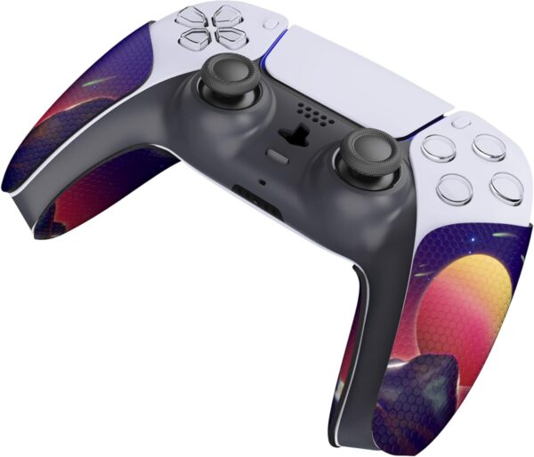 eXtremeRate PlayVital Anti-Skid Sweat-Absorbent Controller Grip for ps5 Controller,Professional Textured Soft Rubber Pads Handle Grips for ps5 Controller