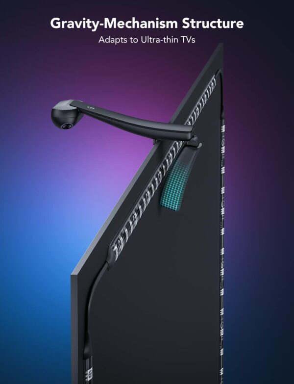 Govee Envisual T2 - Podświetlenie Ambilight LED TV 55-65 cali Dwie Kamery RGBIC Wi-Fi (Taśma 3.6M)