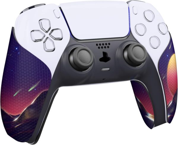 eXtremeRate PlayVital Anti-Skid Sweat-Absorbent Controller Grip for ps5 Controller,Professional Textured Soft Rubber Pads Handle Grips for ps5 Controller