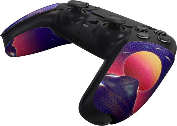 eXtremeRate PlayVital Anti-Skid Sweat-Absorbent Controller Grip for ps5 Controller,Professional Textured Soft Rubber Pads Handle Grips for ps5 Controller