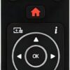 Universal Bush TV Remote Control Replacement - For Bush/Luxor/Hitachi/Polaroid/Digihome/Celcus/Finlux TVs - Works Straight Away, No Setup Required - With Netflix/YouTube/Amazon/Freeview Buttons
