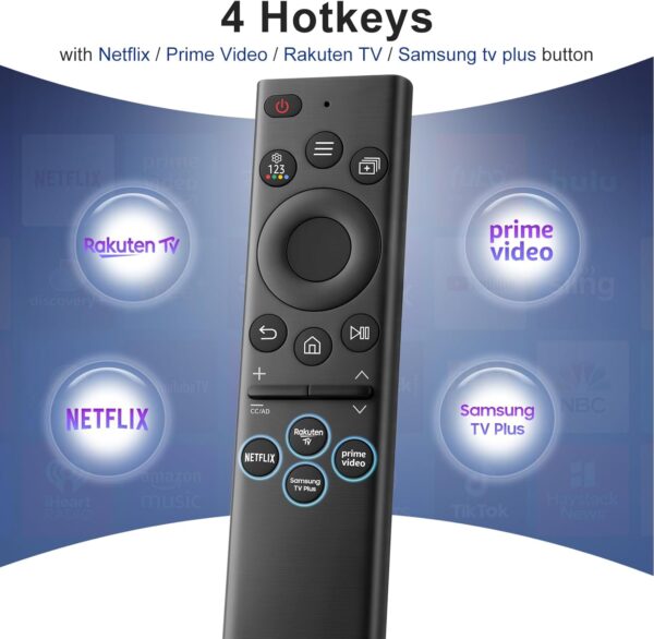 715543-pj1L._AC_SL1500_ 【Pack of 2】 for Samsung-TV-Remote, Universal for Samsung Smart TV Remote Controls Replacement