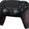 eXtremeRate PlayVital Anti-Skid Sweat-Absorbent Controller Grip for ps5 Controller,Professional Textured Soft Rubber Pads Handle Grips for ps5 Controller