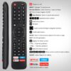 Universal Samsung TV Remote, Upgraded Infrared for Samsung LCD LED HDTV 3D Curved Frame Smart TVs
