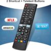 71FLO7DsiaL._AC_SL1500_ 【Pack of 2】 for Samsung-TV-Remote, Universal for Samsung Smart TV Remote Controls Replacement