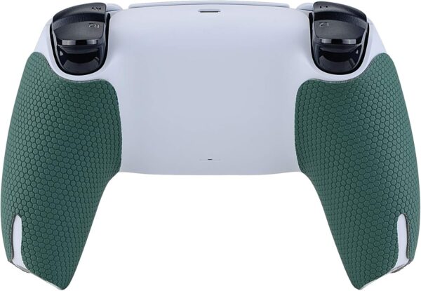 eXtremeRate PlayVital Anti-Skid Sweat-Absorbent Controller Grip for ps5 Controller,Professional Textured Soft Rubber Pads Handle Grips for ps5 Controller