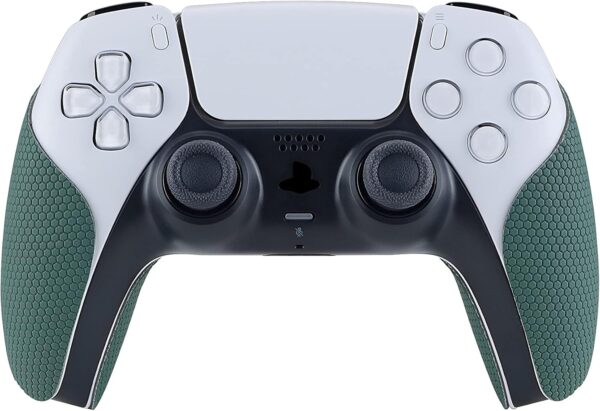 eXtremeRate PlayVital Anti-Skid Sweat-Absorbent Controller Grip for ps5 Controller,Professional Textured Soft Rubber Pads Handle Grips for ps5 Controller