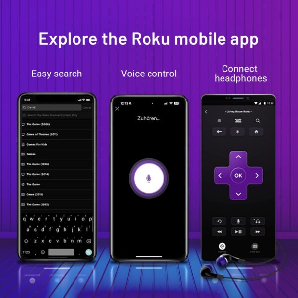 71KRiFewjHL._AC_SL1500_ RCA Roku TV 24" Smart TV, 24 Inch HD TV with Apple Netflix Freeview, DVB-T2/T Dolby Audio 3 x HDMI 1 x USB Port, Ideal Large Screen for Small Lounge or Kitchen