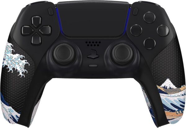 eXtremeRate PlayVital Anti-Skid Sweat-Absorbent Controller Grip for ps5 Controller,Professional Textured Soft Rubber Pads Handle Grips for ps5 Controller