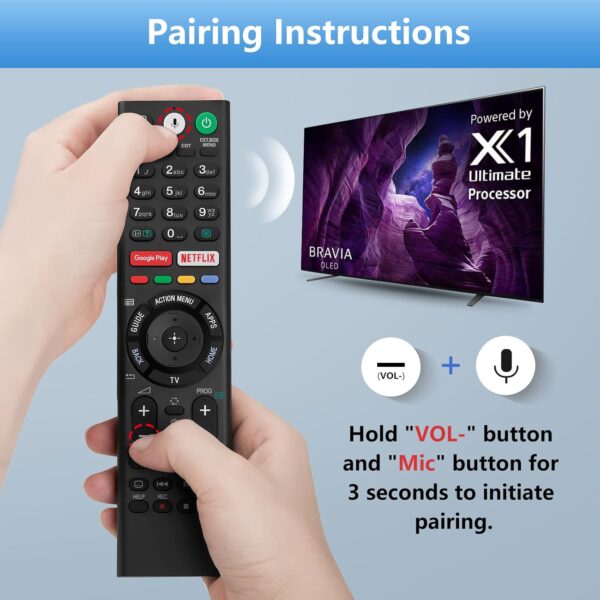 Universal Samsung TV Remote, Upgraded Infrared for Samsung LCD LED HDTV 3D Curved Frame Smart TVs