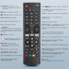 Universal Samsung TV Remote, Upgraded Infrared for Samsung LCD LED HDTV 3D Curved Frame Smart TVs