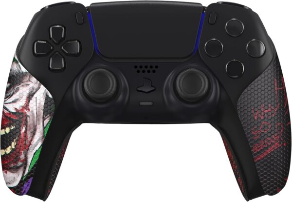 eXtremeRate PlayVital Anti-Skid Sweat-Absorbent Controller Grip for ps5 Controller,Professional Textured Soft Rubber Pads Handle Grips for ps5 Controller