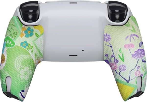 eXtremeRate PlayVital Anti-Skid Sweat-Absorbent Controller Grip for ps5 Controller,Professional Textured Soft Rubber Pads Handle Grips for ps5 Controller