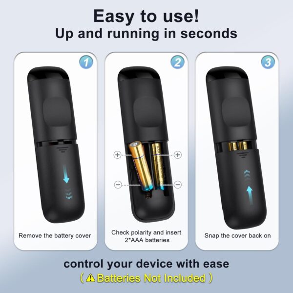 Universal Samsung TV Remote, Upgraded Infrared for Samsung LCD LED HDTV 3D Curved Frame Smart TVs