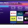 Westinghouse 43 Inch Smart TV 4K – UHD Roku TV with Freeview, Netflix, Apple TV+, BBC iPlayer, HDR, Dolby Audio, Voice Control, HDMI, USB – Smart TV for Living Room or Home Theatre [Energy Class F]