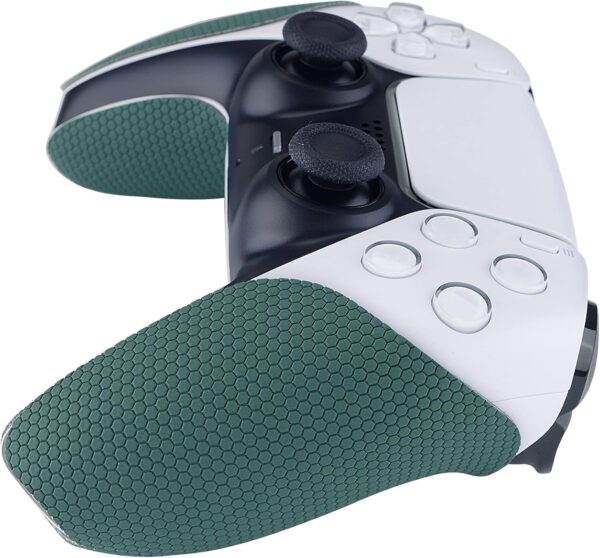 eXtremeRate PlayVital Anti-Skid Sweat-Absorbent Controller Grip for ps5 Controller,Professional Textured Soft Rubber Pads Handle Grips for ps5 Controller