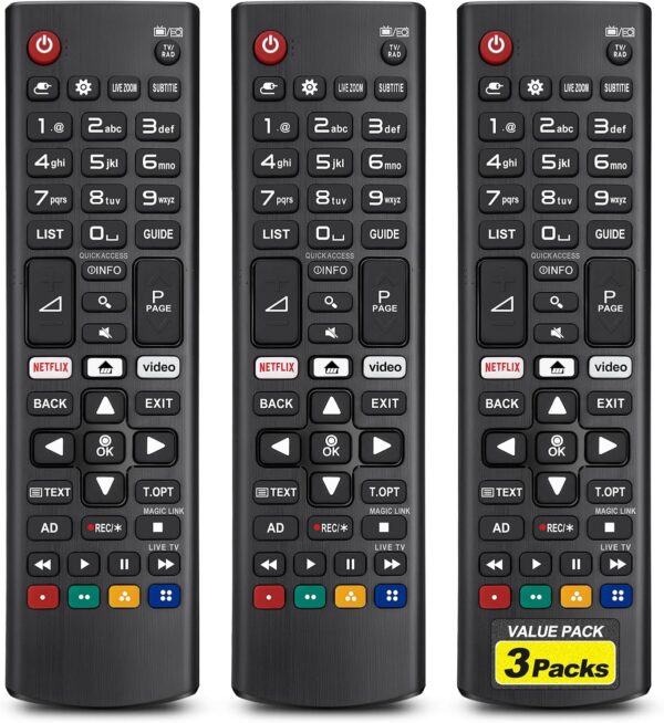 Universal Samsung TV Remote, Upgraded Infrared for Samsung LCD LED HDTV 3D Curved Frame Smart TVs