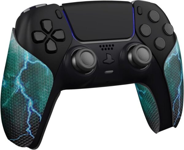 eXtremeRate PlayVital Anti-Skid Sweat-Absorbent Controller Grip for ps5 Controller,Professional Textured Soft Rubber Pads Handle Grips for ps5 Controller